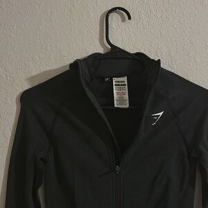 Gym Shark Cropped Jacket, Black size S